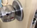 虎顿（HOTUN）门锁通用型球形锁不锈钢室内卧室卫生间老式房门木门锁5831大球 实拍图