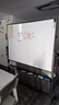 BBNEW高端顶配120*90cmH型白板支架式双面书写可移动升降翻转儿童黑板办公会议家用教学培训写字板V-D 实拍图