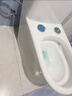 松鲸 卫浴家用马桶坐便器大冲力超漩虹吸式静音连体座便器小户型马桶 直冲型【大冲力】400坑距 实拍图