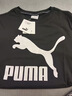 彪马（PUMA）休闲黑色短袖T恤男女情侣款夏季印花运动上衣 532279 黑色-01 L (180/100A) 实拍图