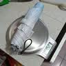小魔超轻太阳伞遮阳晴雨伞黑胶防晒防紫外线迷你伞女小巧便携三折 实拍图