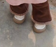 婧麒（JOYNCLEON）学步鞋宝宝鞋子春秋季新款男童婴儿软底防滑女宝宝机能鞋 松果咖（旗舰款） 14 cm适合脚长13.5cm 实拍图