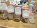 贝亲（Pigeon）新生儿玻璃奶瓶套装(80mlSS号奶嘴+160mlS号奶嘴 ) 0-3个月 实拍图