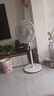 美的（Midea）【飓风节能】七叶柔风立式电风扇/家用轻音落地扇/台式小型风扇/大风力遥控定时摇头风扇 SAH35BSJ 实拍图