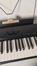 美得理（MEDELI）电钢琴SP-C120重锤88键配重便携重锤电子钢琴 黑色琴头+黑脚架 实拍图