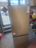 海尔冰箱双开门风冷无霜节能一二门新等级能效冰箱小型1.5米高小户型家用冰箱变频超薄冰箱出租房两门 【行业爆款】182升双门冰箱节能省电 实拍图