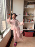 今兮古兮女童汉服套装秋季2026小女孩新中式秋装儿童春秋中秋唐装 晒单实拍图