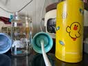 膳魔师（THERMOS）儿童夏季水杯三丽鸥便携吸管杯杯套学生杯刻度上学出行送礼BBSD 实拍图