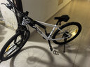 喜德盛（xds）山地自行车黑客350 X6铝合金车架21速变速机械碟刹 白灰15.5寸（适合身高150-165cm） 实拍图