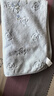 金号纯棉枕巾 家用寝室宿舍吸水吸汗枕巾 加大加厚 80*50cm 刺绣小花 蓝色2条 实拍图