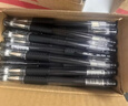 得力（deli）60支办公中性笔签字笔水笔 0.5mm子弹头黑色33109 办公用品 实拍图