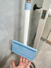 美丽雅洗脸巾拖把16cm加长拖杆平板自动夹布迷你小拖把家用一拖净免手洗 实拍图