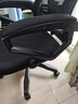锦汐 电脑椅家用办公椅子靠背人体工学椅学习转椅老板座椅游戏电竞椅 【二代升级款】黑框黑网+乳胶 实拍图