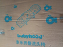 世纪宝贝（babyhood）儿童洗头躺椅 折叠宝宝洗澡神器可坐躺家用洗发床PVC软垫 少女粉 实拍图