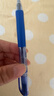 uni三菱 uni-ball UMN-138按动蓝笔中性笔高颜值0.38mm蓝色签字笔商务学生专用水笔水性笔 1支 实拍图