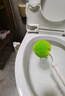 CONDOR日本抗菌马桶刷带底座家用无死角洗厕所刷子软毛卫生间清洁刷 实拍图