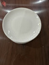 洁雅杰陶瓷骨碟家用吐骨盘6英寸白瓷盘酒店商用吐骨碟子味碟套装10只装 实拍图