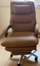 京东京造Z8老板椅真皮椅躺椅 人体工学椅办公椅子电脑椅 头层牛皮 香槟橙 实拍图