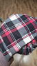 JEEP围脖帽子男士冬季防寒两用围巾骑行脖子防风面罩女士保暖护颈脖套 白红格纹【柔软亲肤】 极速发货丨吉普正品 实拍图