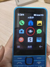 诺基亚（NOKIA）235 4G 移动联通电信全网通 2.8英寸双卡双待 直板按键手机 老人老年手机 学生手机 蓝色 实拍图