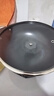 奥克斯（AUX）电炒锅铸铁无涂层一体多功能插电锅炒菜专用物理不粘电热锅大容量炖蒸煮煎电蒸锅家用电锅电火锅 标准款-32CM无笼【推荐3-5人】5L 实拍图