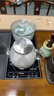 礼茶德烧水壶煮茶一体机全自动上水茶台煮茶器 1L 商务黑【底部单上水】消毒款 实拍图