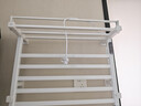 京东京造暖云Wide免打孔电热毛巾架浴室卫生间置物架碳纤维烘干柔雾白右 实拍图