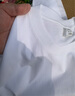 京东京造10A抗菌男士t恤短袖男女同款衣服男装春夏新款圆领打底衫内搭白XL 实拍图