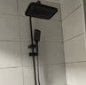 京世威登淋浴花洒套装卫浴室花酒喷头全套增压沐浴器淋雨器家用花洒三件套 数显【恒温/枪灰四档位出水】 实拍图