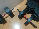 FGHGF哑铃家用可调节哑壶铃杠铃套装运动举重锻炼健身器材10-40kg含配 旗舰壶铃款100斤【左右各50斤】多功能一套多用 实拍图