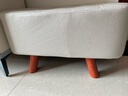 赛杉 沙发凳家用现代换鞋凳长条休闲皮凳小凳子木质矮凳客厅小板凳 普通款60CM米白色 实拍图