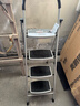 奥鹏梯子家用折叠人字梯四步梯登高楼梯多功能扶梯爬梯工程合梯乔迁梯 实拍图