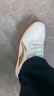 李宁（LI-NING）太极鞋新款软皮轻质透气防滑牛筋底男女晨练表演八段锦武术运动鞋 012-1白色主推【经典训练款】 41 实拍图