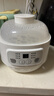 小熊（Bear）电炖盅 电炖锅小容量隔水炖陶瓷燕窝炖盅煮粥锅迷你宝宝辅食bb煲 0.8L白瓷煲汤锅 0.8L 滋补宝宝辅食DDZ-A08T8 白色 实拍图