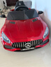 福儿宝（FUERBAO）奔驰授权儿童电动车四轮汽车带遥控玩具车可坐人小孩宝宝童车送礼 烤漆四驱红+液压门+皮座+软胎 实拍图