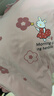 猫人（MiiOW）【防螨抗菌纯棉】女士睡衣女带胸垫花朵印花可外穿粉色L 实拍图