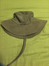 蕉下（beneunder）遮阳帽子女透气渔夫帽防晒帽钓鱼帽登山帽太阳帽子男防紫外线 灰 实拍图