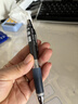 uni三菱（uni）摇摇出芯自动铅软胶笔握学生活动铅笔M5-618GG 0.5mm 黑胶黑杆 实拍图