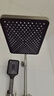 莱尔诗丹顶喷花洒头 淋浴花洒喷头顶喷 花洒配件增压节水方形大顶喷AL8082 实拍图