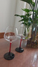 青苹果水晶玻璃红领结红酒杯460ML两只 勃艮第葡萄酒高脚杯 实拍图