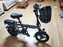 新日（Sunra）新国标折叠电动自行车铝合金代驾电动车锂电池助力电瓶车超长续航迷你小型男女士代步 尊享16减震/手机充电/轻量碳合金30A≤90km 实拍图