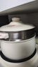 美的（Midea）电煮锅 小电锅 电蒸锅 电火锅 电热锅 分体式可拆洗 2.6L学生宿舍多功能锅 泡面锅 XZC2061 配蒸笼 实拍图