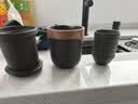 梦庭便携式紫砂茶具旅行泡茶套装泡茶壶茶水分离一壶六杯 实拍图