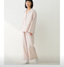 MUJI 女式 莱赛尔棉长袖睡衣套装女士女款家居服 26年春季 FD46CC6S 烟熏粉色 S -M （上装160/84A,下装160/66A） 实拍图