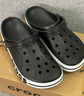 卡骆驰（CROCS）贝雅洞洞鞋男鞋女鞋轻便耐磨一脚蹬拖鞋休闲鞋百搭花园鞋|10126 黑色-001 44 (280mm) 实拍图