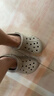 卡骆驰（CROCS）贝雅洞洞鞋男鞋女鞋轻便耐磨一脚蹬拖鞋休闲鞋百搭花园鞋|10126 卵石色-2V3 37 /38(230mm) 实拍图