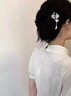 追师银发簪女古风簪子头饰古风汉服银杏叶汉服盘发生日礼物送女友 实拍图