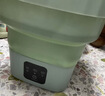 奥特优折叠洗衣机迷你洗衣机小型内衣裤洗衣机半自动洗脱一体专用洗袜子机学生宿舍婴儿洗袜子神器带脱水 【紫色小号】洗脱一体+智能清洗+强劲动力 实拍图