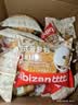 比比赞（BIBIZAN）黄油港式菠萝包800g约16枚早餐面包饼干糕点心办公室休闲零食品 实拍图