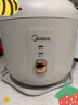 美的（Midea）电饭煲家用2L小型1-2人宿舍一人食小米粥煲汤蒸饭上蒸下煮一键煮饭智能保温迷你高颜值电饭锅JA202 实拍图